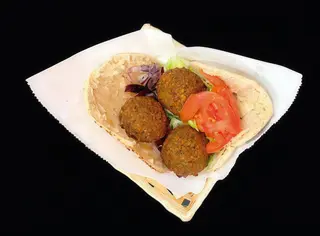 Bocadillo pita falafel