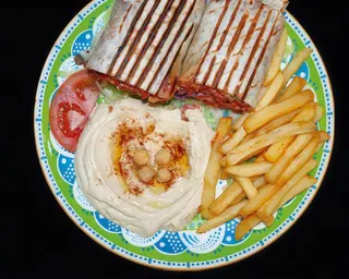 Combo de shawarma mani