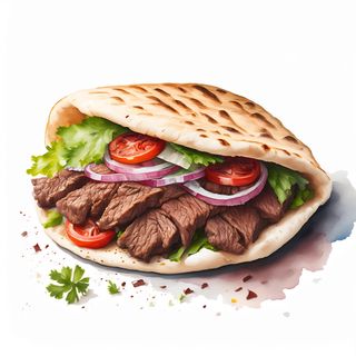 Döner Kebab De Ternera Angus Certificada