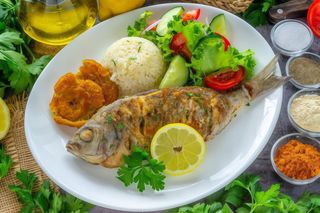 Dorada frita