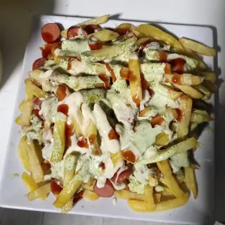 Salchipapa normal