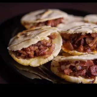 Arepa chorizo