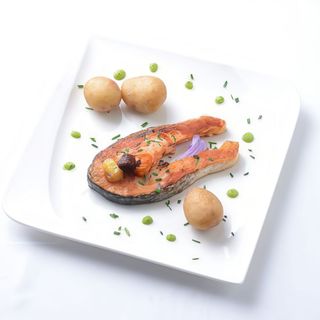 Salmón A La Plancha
