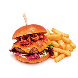 Hamburguesa XL de Presa Ibérica