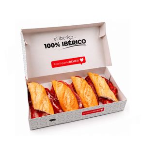 Caja Degustación de Bocatines Ibéricos (4 uds.)