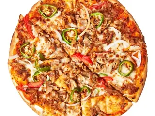 Pizza de kebab