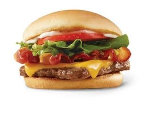 4 hamburgesa + bebida 2L