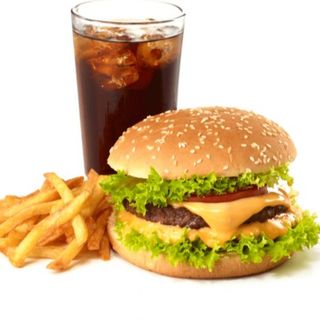 Menú hamburgesa de pollo