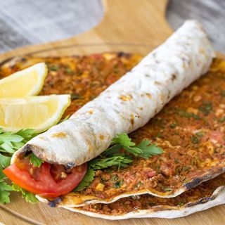 Menú piza turca completa