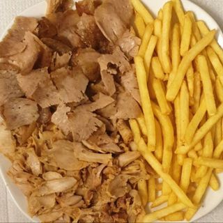 Menú plato con patata