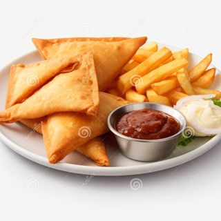 Menú plato empanadilla completo 