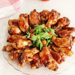 Menú racion alitas de pollo 