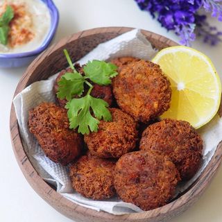 Menú racion falafel 