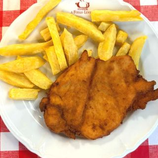 Menú racion de pechuga 