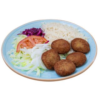 Plato vegetal falafel 