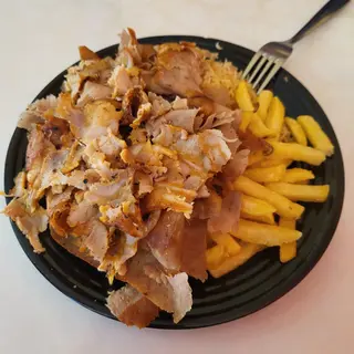 Plato carne con patata 