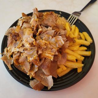 Plato carne con patata