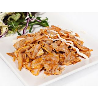 Plato solo carne con salsa