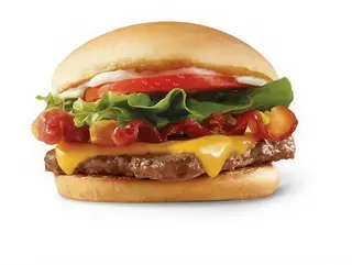 4 hamburgesa + bebida 2L