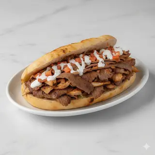 Kebab sólo carne