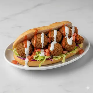 Kebab de falafel