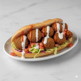 Kebab de falafel