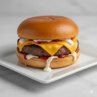 Hamburguesa con queso