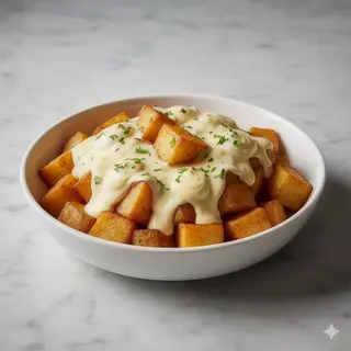Patatas alioli (ración)