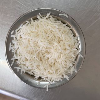 Plain rice
