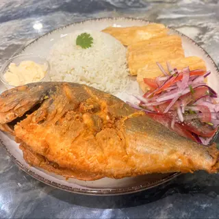Dorada frita