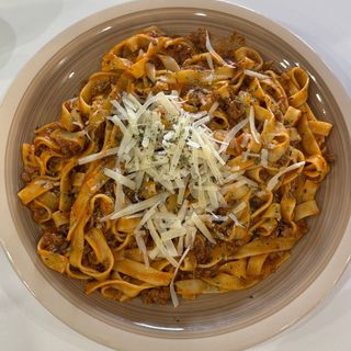 Tagliatella a la boloñesa