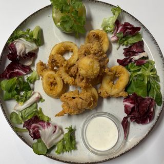 Calamar nacional frito