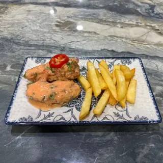 Alitas acevichadas
