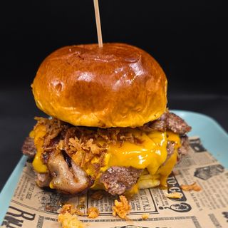 Hamburguesa clásica smash