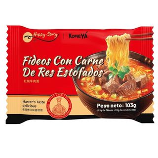 RAMEN DE TERNERA PICANTE