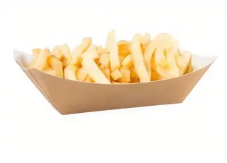 Plato de patatas fritas