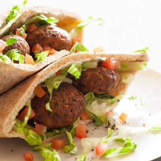Pita falafel