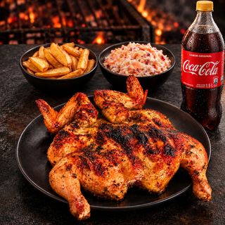 Combo de pollo entero