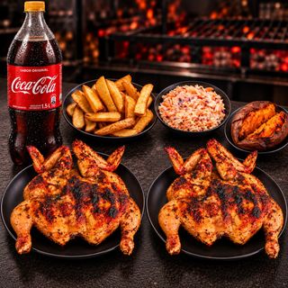 Combo familiar de 2 Pollos enteros