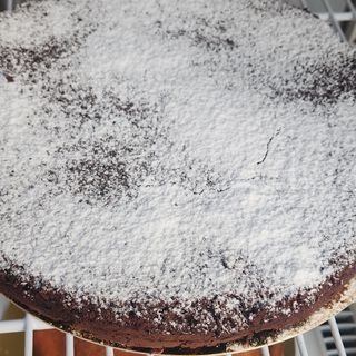 Tarta de chocolate y almendra