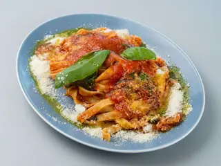 Fettuccine Fresche Fatte A Mano Con Salsa Ai 3 Pomodori