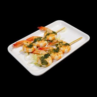 Pinchos de Langostinos