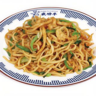 Lamian con pollo salteado