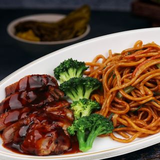 Lamian con pato Pekin