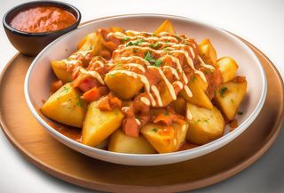 Ración De Patatas Bravas