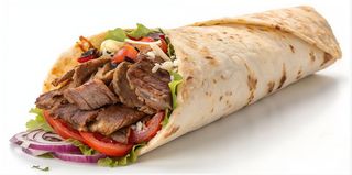 Durum Kebab Con Queso