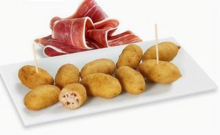Croquetas de jamón ibérico (ración)