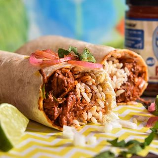 Burrito de cochinita Pibil