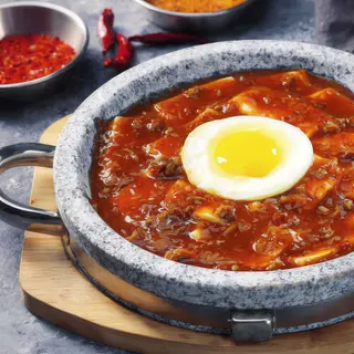 Tofu estilo coreano (ración)