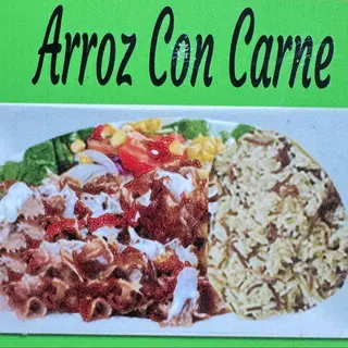 Arroz Con Carne (Grande)